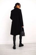 Women's Double-breasted Long Wool Coat 1
